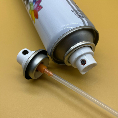 شراء Adjustable Flow Male Paint Aerosol Spray Valve For Aerosol Cans التصنيع عبر الإنترنت