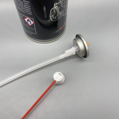 شراء 360 Degree Direction Aerosol Valves With Actuator for lubricant Aerosol Tin Cans  التصنيع عبر الإنترنت