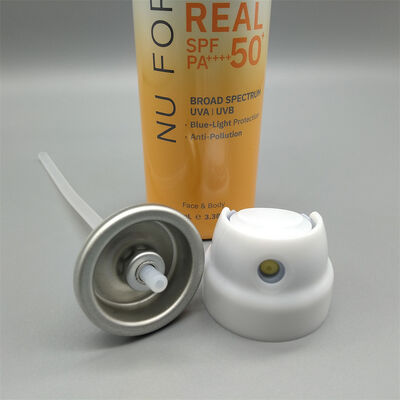 شراء Sunscreen Spray Valve with Broad-Coverage Mist Dispenser for UV Protection التصنيع عبر الإنترنت