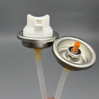 شراء Integrated Brush Aerosol Valve for Car Seat and Fabric Cleaner Aerosol Tin Cans التصنيع عبر الإنترنت