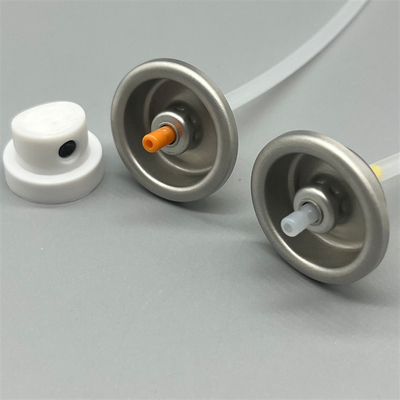 شراء Deodorant Aluminum Aerosol Spray Valve for Personal Care Packaging with Standard Actuator and Precise Dispensing Use التصنيع عبر الإنترنت