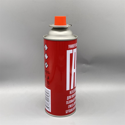 شراء Prime Quality Portable Straight Butane Gas Cartridge with Valve and Red Cap التصنيع عبر الإنترنت
