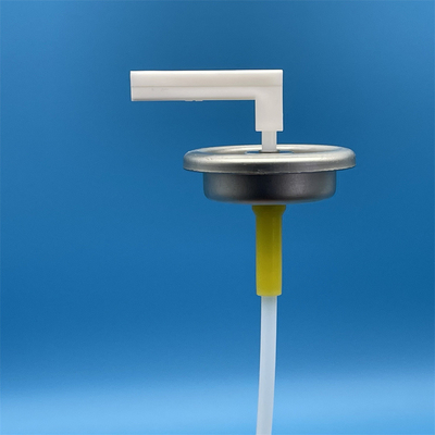 شراء Factory Wholesale Price One Inch Metered Spray Actuator Aerosol Valve with Spray Nozzle التصنيع عبر الإنترنت