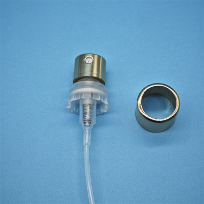 شراء 0.1ml/t 15mm 16.3mm الفضة الألومنيوم المزخرفة Crimp رذاذ الضباب الدقيق مضخة رذاذ العطور التصنيع عبر الإنترنت