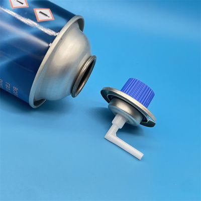شراء Aerosol Butane Gas Valve, Aerosol Tin Can Valve For Portable Fuel Cans Precision Gas Control Usage التصنيع عبر الإنترنت