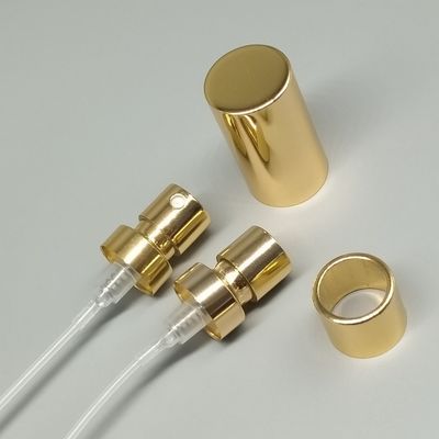 شراء Electroplated Perfume Pump with Metal Collar for Premium Perfume التصنيع عبر الإنترنت