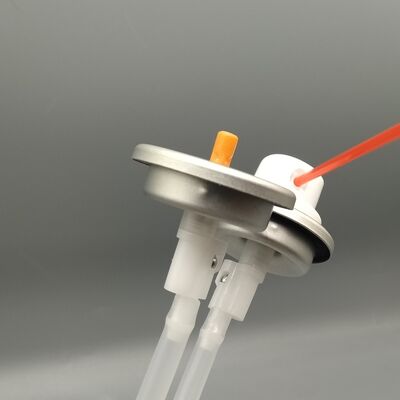 شراء High-Reliability 360 Degree Aerosol Valve With Actuator for Fire Blocking Sprays and Insulating Foams with Consistent High-Volume Output التصنيع عبر الإنترنت