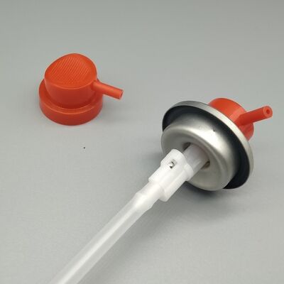 شراء Premium High-Output 360 Degree Aerosol Valve With Actuator for Automotive Lubricants and Industrial Coatings with Precision Spray Control التصنيع عبر الإنترنت