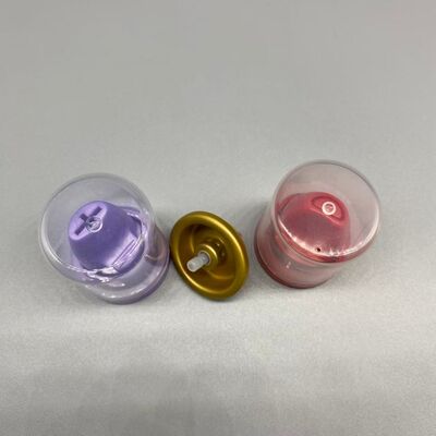 شراء صمام ألومنيوم لموس الشعر الهباء الجوي المقلوب لتغليف رذاذ مستحضرات التجميل الرغوي التصنيع عبر الإنترنت