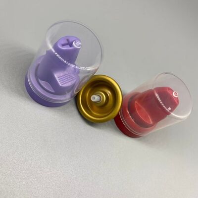 شراء صمام الألومنيوم المقلوب لموس الشعر مع توزيع 360 درجة وتوافق الحقيبة على الصمام التصنيع عبر الإنترنت