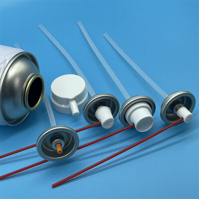 شراء صمام رذاذ الهباء الجوي للسيارات لمنتجات تنظيف المحركات تنظيف الكربوريتر وتنظيف المحقن التصنيع عبر الإنترنت