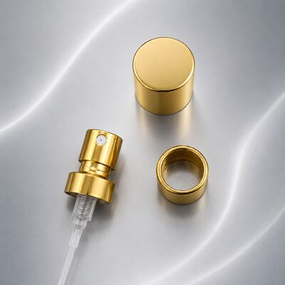 شراء مضخة العطور المطلية بالذهب مع تكنولوجيا الضباب الدقيق المجهري للتشغيل الناعم التصنيع عبر الإنترنت