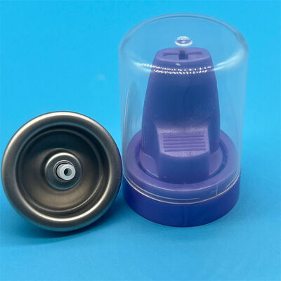 Adjustable Volume Control Hair Mousse Dispensing Head for Customized Styling with Rotating Selector