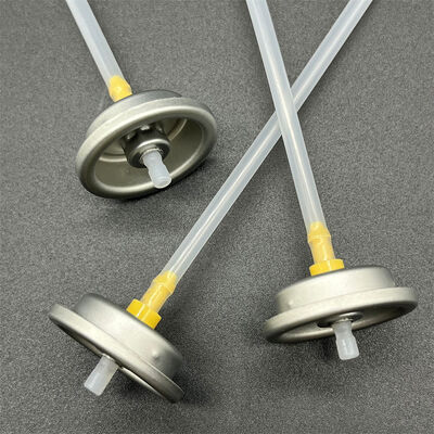 صمام بخاخ شامبو جاف مع تشغيل سلس لتوزيع مسحوق ناعم