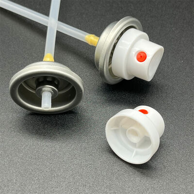 صمامات بخاخ شامبو جاف من الصفيح عالية الجودة مقاس 1 بوصة مثالية للعناية بالشعر