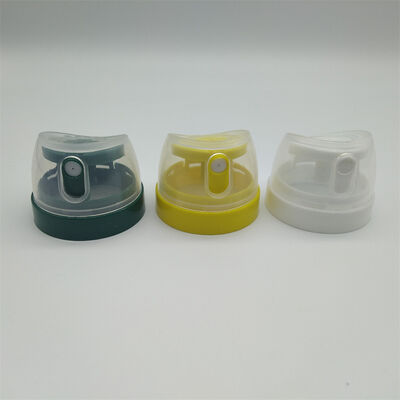 غطاء رذاذ الهباء الجوي 35 مم مع ختم قفل آمن ، مقاوم للكيماويات وتصميم إرغونومي للتطبيقات الصناعية للمذيبات