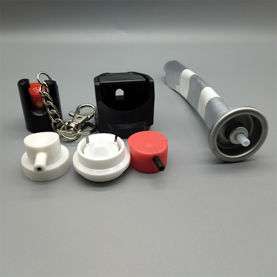 محرك صمام رذاذ الفلفل للدفاع عن النفس 20 ملم محسن للخدمة لفرق الأمن مع مفتاح التهديد الثنائي