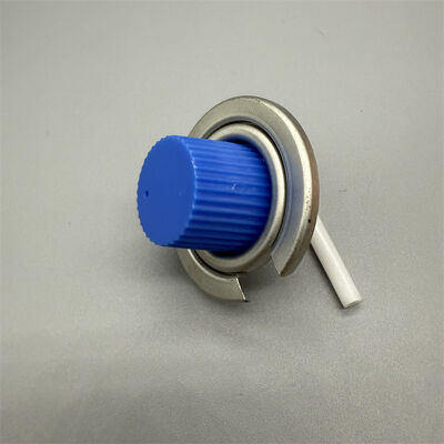 صمام علب الغاز البلاستيكية المدمجة لأدوات الطوارئ مع غطاء مضاد للأطفال