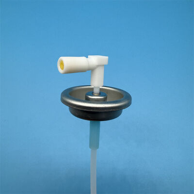 صمام قياس متميز مع ساق بلاستيكية لمنتجات التنظيف المنزلية مع تحكم دقيق في الجرعات