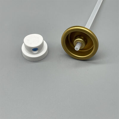 صمام رش مطهر الهواء مع جهاز التشغيل حل طرد الهواء المنزلي والتجاري مع تصميم دقيق ضد التسرب لتركيب علبة الرش السهلة