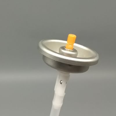 Luxury 360-Degree Aerosol Valve with Silken-Mist Actuator for Premium Hair Care and Skincare Mists with Ultra-Fine Dispersion