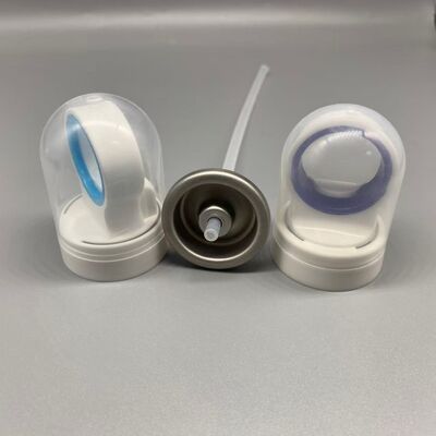 صمام الأيروسول واقي الشمس مع الرش المستمر لتغطية الضباب الواسع وتصميم مضاد للتسرب