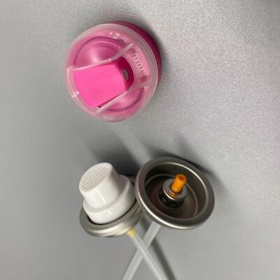 صمام الهباء الجوي المعطر مع توزيع الرذاذ بشكل ثابت للقضاء على الرائحة