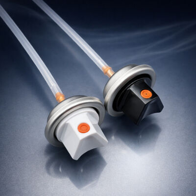 صمام الطلاء الذكورية المختومة بدقة للعبوات المزخرفة