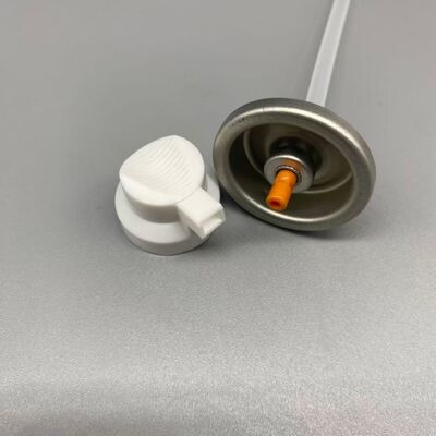 صمام رذاذ الهباء الجوي للشامبو الجاف مع محلول توزيع مسحوق عالي السعة